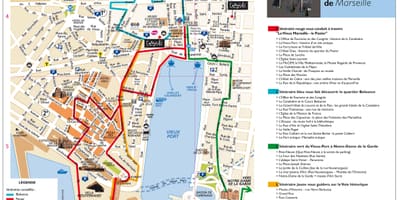 Marseille turistična karta pdf